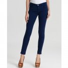 NEW J Brand Kinsey Mid Rise Pieced Skinny Jeans Nightfall (Size 24) - MSRP $198