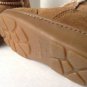NEW MINNETONKA Children's Golden Tan Suede Sheepskin Moccasin Pug Boots
