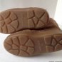 NEW MINNETONKA Children's Golden Tan Suede Sheepskin Moccasin Pug Boots