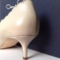 NEW Authentic OSCAR de la RENTA Scalloped Bow-Embellished Leather Pumps (Size 40