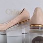 NEW Authentic CHLOE Contrast Chunky Low Heel Ballet Flats (Size 40) - MSRP $695