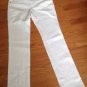 NEW SECOND YOGA JEANS High Rise Straight in White Denim (Sizes 32/12 & 34/14)
