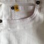 NEW SECOND YOGA JEANS High Rise Straight in White Denim (Sizes 32/12 & 34/14)