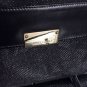 Authentic JIMMY CHOO Reese Black Lame Glitter Clutch/Bag - MSRP $625.00!