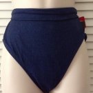 NWT MagicSuit  Classic Brief Bikini Bottom In Blue Denim Print Size 12)  $78.00