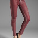 NEW J Brand 901LowRise Coated Super Skinny Jeans Ruby Bullet (Size 25) MSRP $226