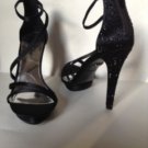 NEW ABS by Allen Schwartz ALLSTAR BLACK ISLAND PLATFORM ZIP Pumps - MSRP $145.00