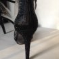 NEW ABS by Allen Schwartz ALLSTAR BLACK ISLAND PLATFORM ZIP Pumps - MSRP $145.00