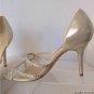 NEW Authentic JIMMY CHOO Straits Metallic Leather D'Orsay Sandals (Size 39.5)