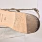 Authentic MANOLO BLAHNIK Metallic Leather Slingback Thong Sandals (Size 39.5)