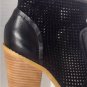 NEW Authentic Saks Fifth Avenue GRAY Joey Laser-Cut Ankle Boots - MSRP $188.00!