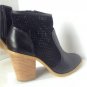 NEW Authentic Saks Fifth Avenue GRAY Joey Laser-Cut Ankle Boots - MSRP $188.00!