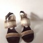 Authentic Stuart Weitzman Bander High Heel Roccia Mali Snakeskin Sandal (Size 5)