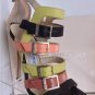 NEW Authentic JIMMY CHOO "Bronx" Multicolor Bronx Sandals (Size 40) - MSRP $995