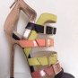 NEW Authentic JIMMY CHOO "Bronx" Multicolor Bronx Sandals (Size 40) - MSRP $995