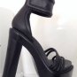 NEW GIVENCHY Strappy Black Ankle Strap Platform Sandal (Size 37.5) - MSRP $1250