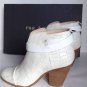 NEW Authentic RAG AND BONE Harrow Crocodile-Embossed Ankle Boot (Size 36.5) - MS
