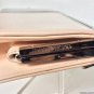 JIMMY CHOO Pink Cayla Striped Patent Leather Clutch - MSRP $1,195.00!