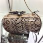 NEW Authentic DIANE von FURSTENBERG Flirty Snake Minaudiere Clutch - MSRP $345