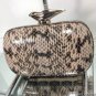 NEW Authentic DIANE von FURSTENBERG Flirty Snake Minaudiere Clutch - MSRP $345