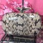 NEW Authentic DIANE von FURSTENBERG Flirty Snake Minaudiere Clutch - MSRP $345