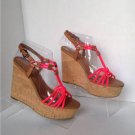 NEW Authentic Coach Georgiana Pink/Ginger Sandals