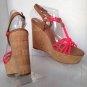 NEW Authentic Coach Georgiana Pink/Ginger Sandals