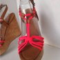 NEW Authentic Coach Georgiana Pink/Ginger Sandals