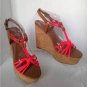 NEW Authentic Coach Georgiana Pink/Ginger Sandals