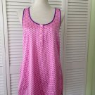 NWT Juicy Couture Pink Cerise Dot Nightie (Size S) - MSRP $68.00!