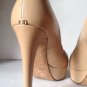 Authentic CHRISTIAN DIOR Miss Dior Leather Peep Toe Pumps (Size 39) - MSRP $710.