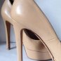 Authentic CHRISTIAN DIOR Miss Dior Leather Peep Toe Pumps (Size 39) - MSRP $710.