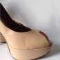 Authentic CHRISTIAN DIOR Miss Dior Leather Peep Toe Pumps (Size 39) - MSRP $710.