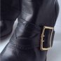 Authentic DEREK LAM Rupert Leather Knee High Buckle Boots (Size 39.5)
