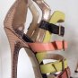 NEW Authentic JIMMY CHOO "Bronx" Multicolor Bronx Sandals (Size 36) - MSRP $995