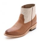 NEW Authentic DOLCE VITA Brown Camilla Western Booties (Size 7.5)