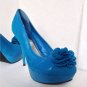 NEW Authentic ANNE MICHELLE Dyanmite-04 Flower Stiletto Platform Pump (Size 7.5)