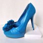 NEW Authentic ANNE MICHELLE Dyanmite-04 Flower Stiletto Platform Pump (Size 7.5)