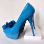 NEW Authentic ANNE MICHELLE Dyanmite-04 Flower Stiletto Platform Pump (Size 7.5)