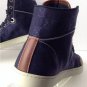 Authentic GUCCI Navy Nylon "Guccisima" High Top Sneakers (Size 6.5 UK/7.5 US)