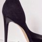 Authentic REED KRAKOFF Black Suede d'Orsay Pumps (Size 36.5) - MSRP $795.00!