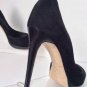Authentic REED KRAKOFF Black Suede d'Orsay Pumps (Size 36.5) - MSRP $795.00!