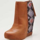 NEW Authentic ELLE MOSS Janelle Wedge Boots