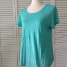 NWD Eileen Fisher  100% Organic Linen Asymmetrical-hem In Sea Breeze Sz.Xs  $188
