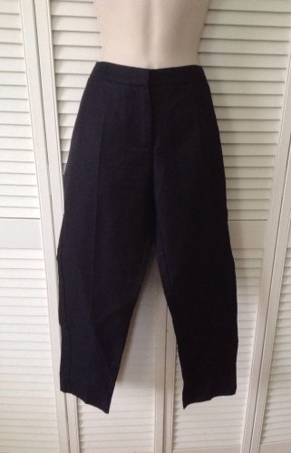 New Liviana Conti Navy-cropped Side Slice Pockets (Sz46/16)MSRP $425