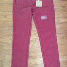 NWT Rare AG Adriano Goldschmied The Stilt Cigarette RollUp Red&Striped Sz26 $168