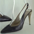 Authentic CALVIN KLEIN Collection Pointed-Toe Slingback Pumps (Size 39)