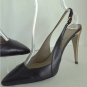 Authentic CALVIN KLEIN Collection Pointed-Toe Slingback Pumps (Size 39)