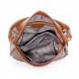 Asisat Cowhide Leather Hobo LH478 Brown