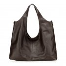 Nora Cowhide Leather Hobo LH1042 Chocolate